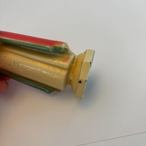 D C Overbagh Infant Of Prague Figurine Statue Catholic Statue Cast Metal 5" Vtg - Picture 13 of 16